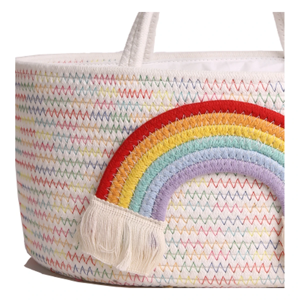 ZUNKANG Direct Rainbow Colorblock Crossbody #3021 - Product Detail 3